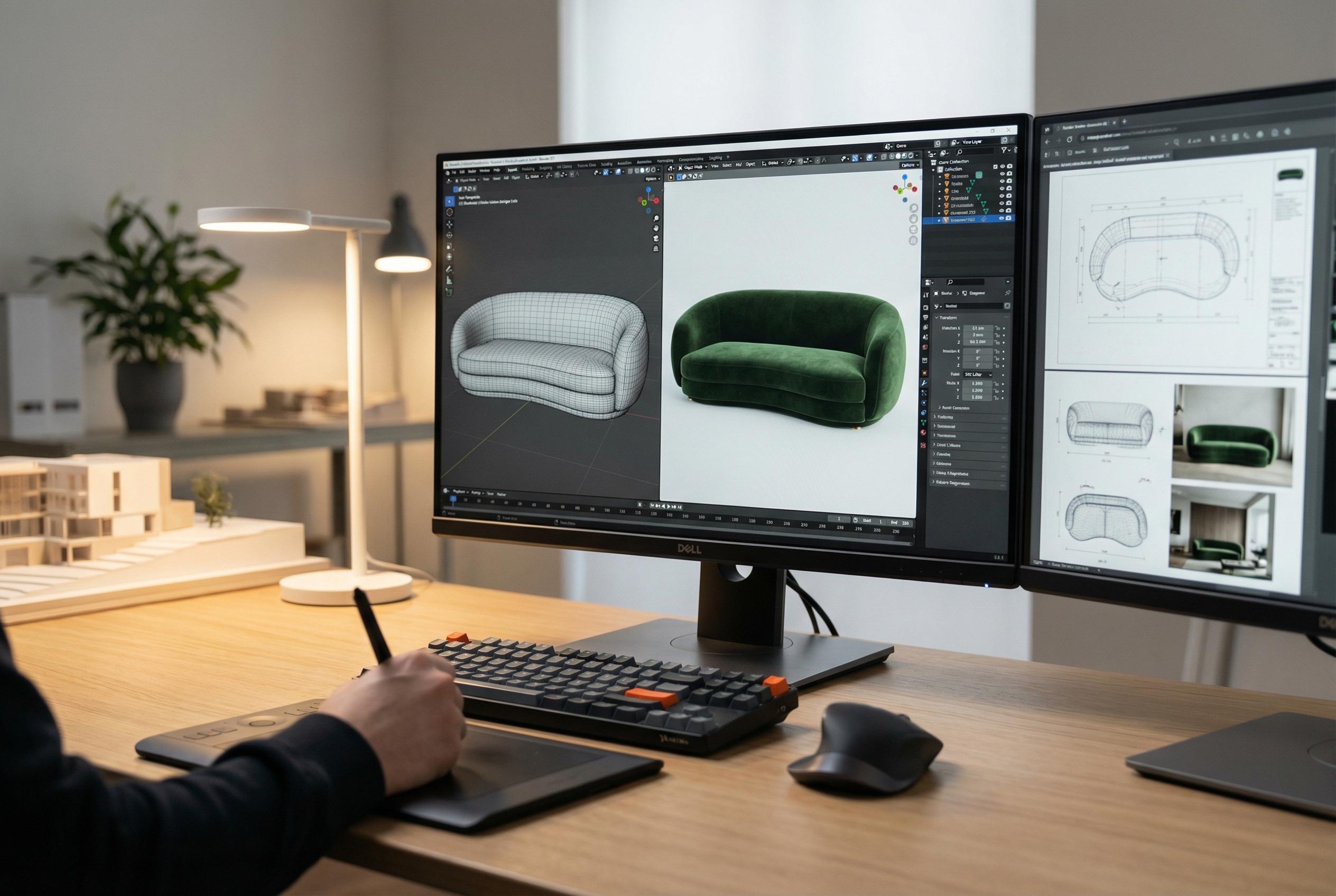 3D modeliranje pohištva